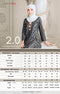 Luna 2.0 Baju Kebarung | Blue Black